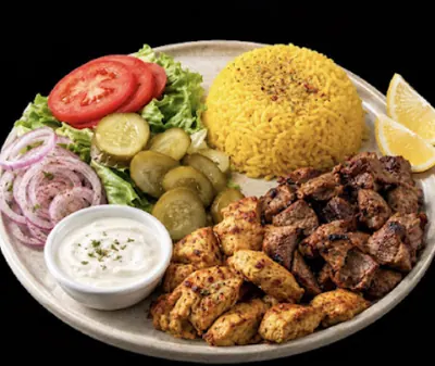 Mixed Shawarma Plate